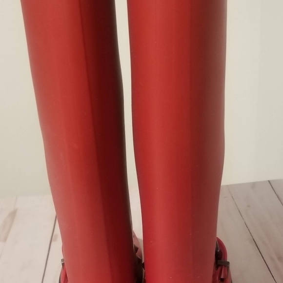 Diesel Hi Stud-Me Rain Boot-RED - Picture 4 of 9